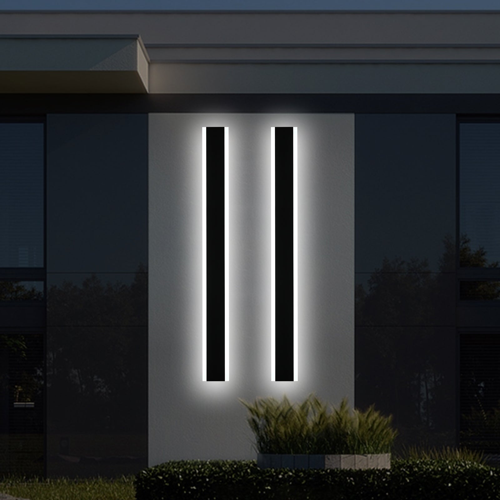 Outdoor led wall lights